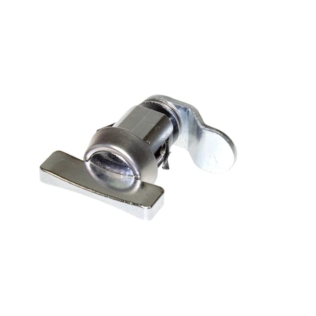 Global Cam Lock, Thumb Turn, 7/8in Press-In, Screw, Nut. Offset blade included, fit 5/8in Application CLTT-78SI-SS